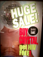 buy Crystal, get HIV free!