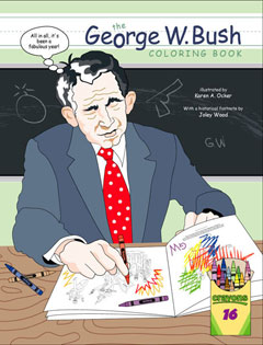 george bush coloring book