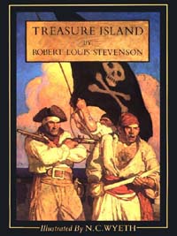 Treasure Island, by Robert Louis Stephenson
